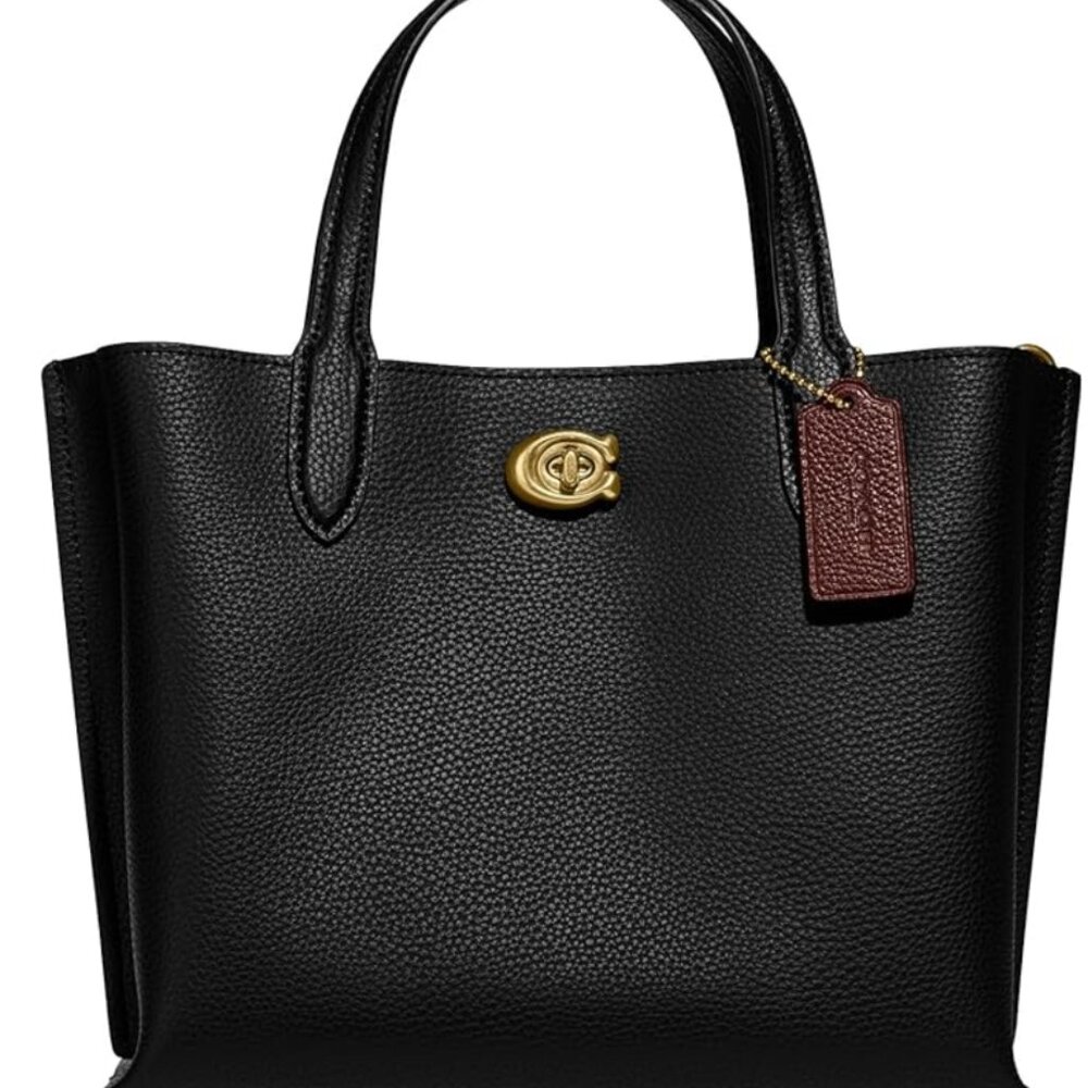 Coach - Willow Tote Bag 24, BLACK